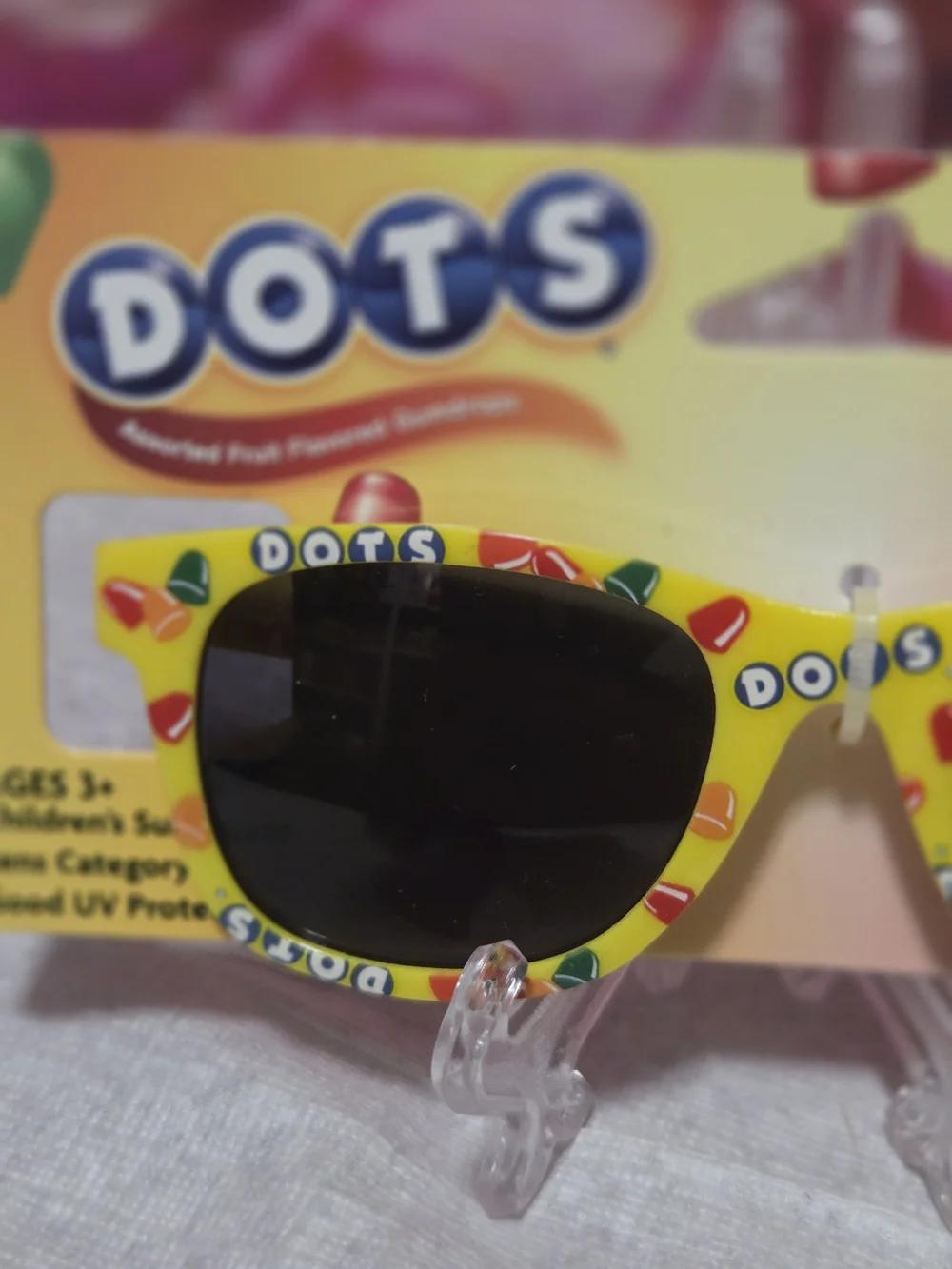 DOTS Kids Sunglasses - Yellow Frame